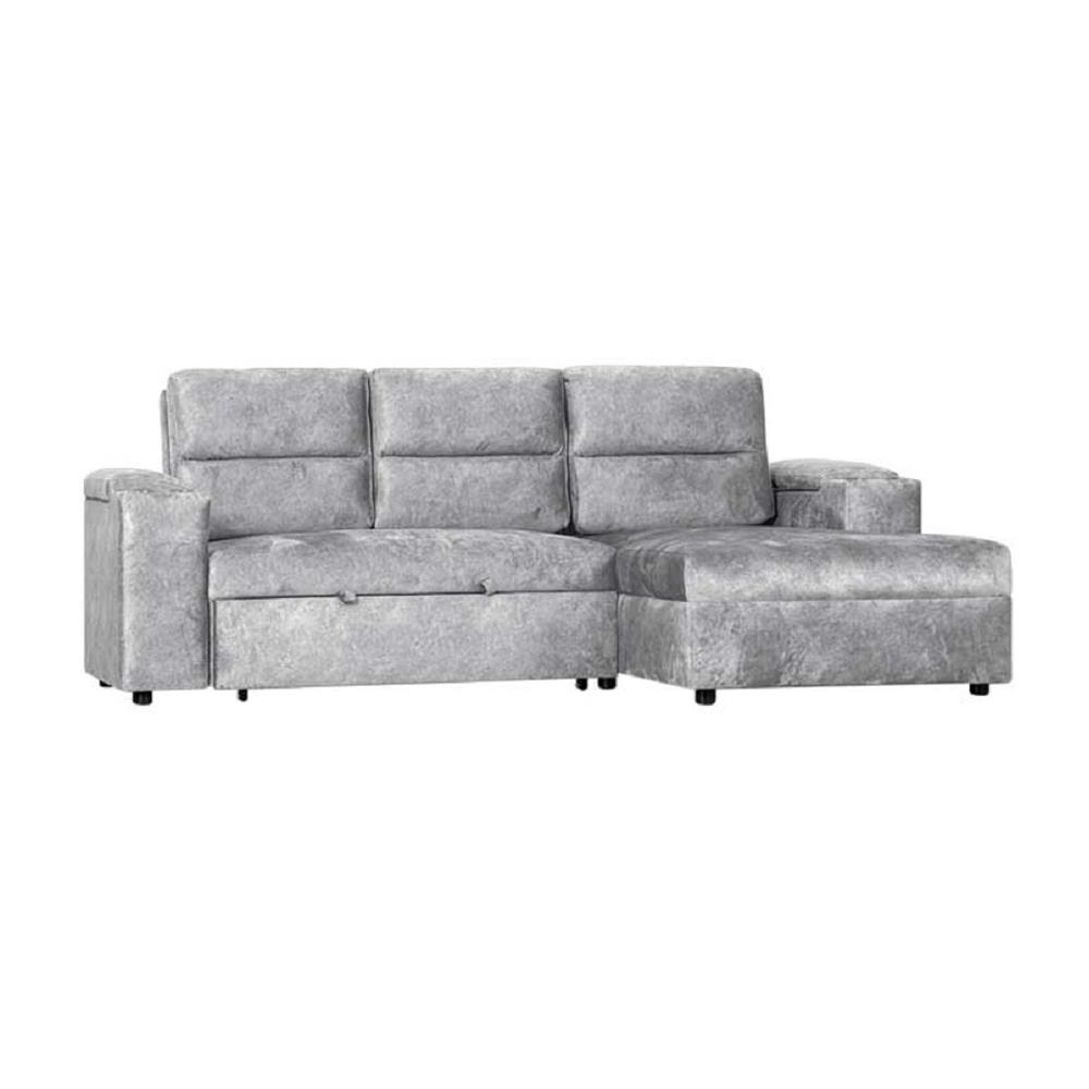 โซฟาเบด AS FURNITURE BICHONG LCGYU39 สีเทาอ่อน