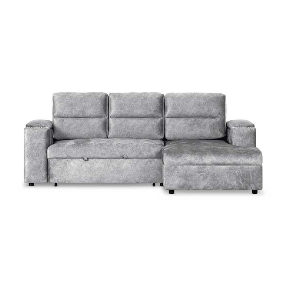 โซฟาเบด AS FURNITURE BICHONG LCGYU39 สีเทาอ่อน