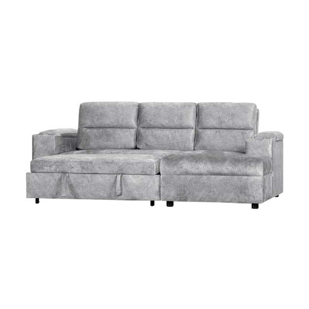 โซฟาเบด AS FURNITURE BICHONG LCGYU39 สีเทาอ่อน