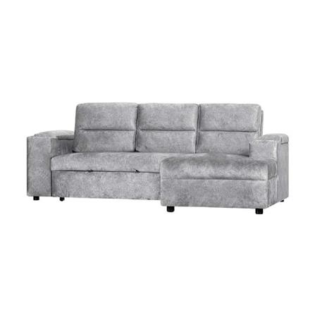 โซฟาเบด AS FURNITURE BICHONG LCGYU39 สีเทาอ่อน_2