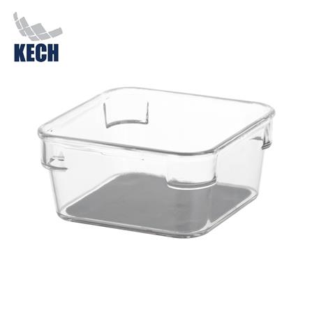 ถาดเก็บของในลิ้นชัก KECH KLAR 9x9x4.5 ซม. สีใส_1