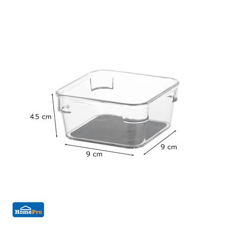 ถาดเก็บของในลิ้นชัก KECH KLAR 9x9x4.5 ซม. สีใส_6