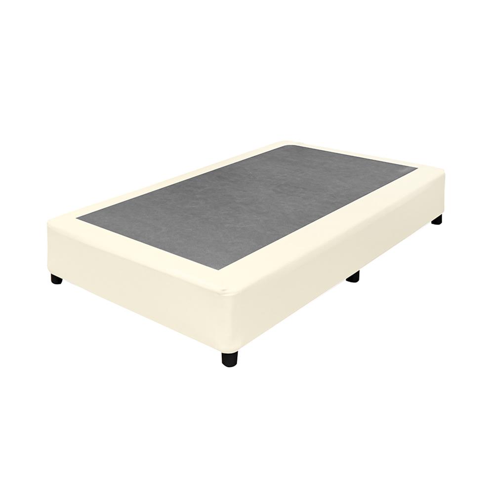 ฐานเตียง 3.5 ฟุต LADY AMERICANA HOTEL PVC สี CREAM