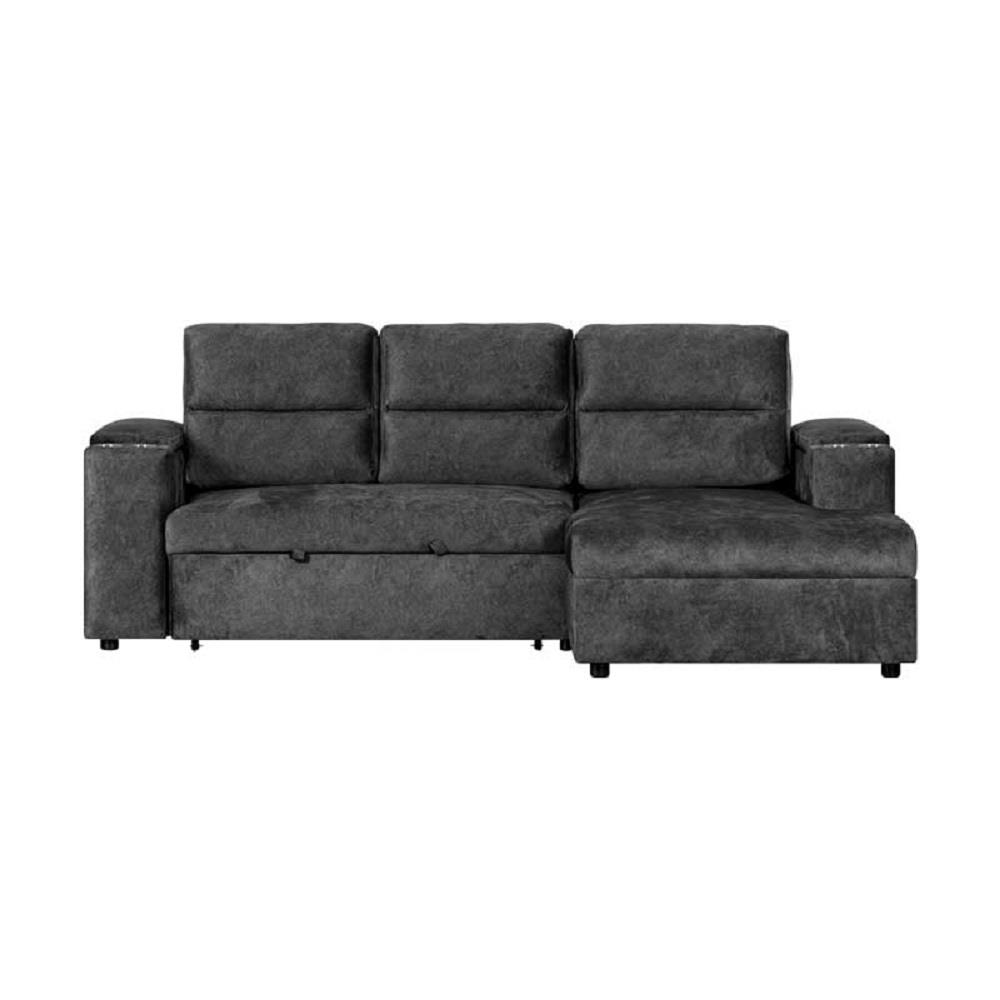 โซฟาเบด AS FURNITURE BICHONG LCGYU40 สีเทาเข้ม