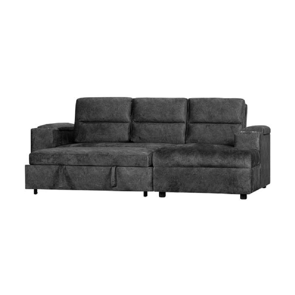 โซฟาเบด AS FURNITURE BICHONG LCGYU40 สีเทาเข้ม