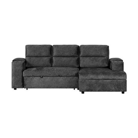 โซฟาเบด AS FURNITURE BICHONG LCGYU40 สีเทาเข้ม_1