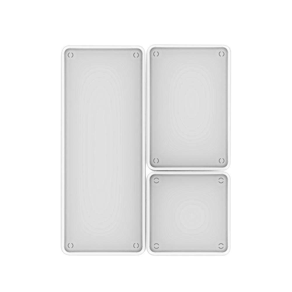 ถาดเก็บของในลิ้นชัก KECH WINK SET3 3 ชิ้น สีใส