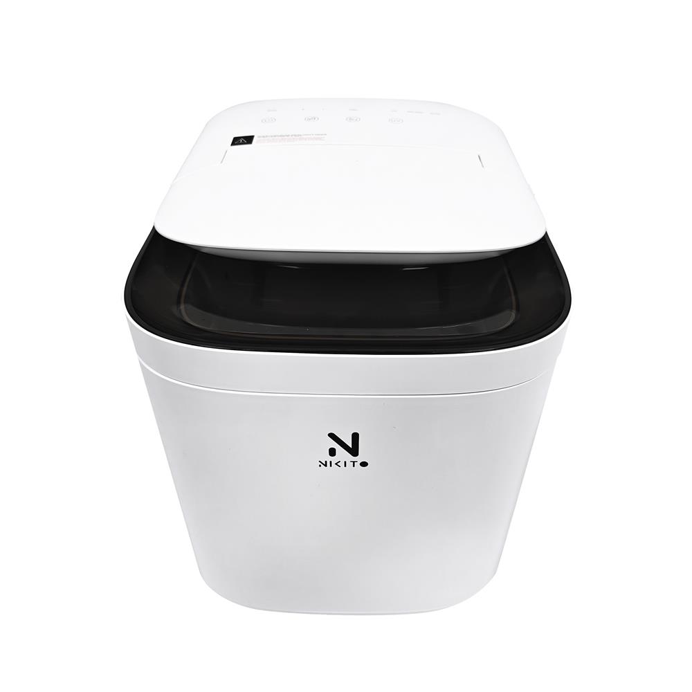 เครื่องทำน้ำแข็งอัตโนมัติ NIKITO BN7-1 สีขาว_0