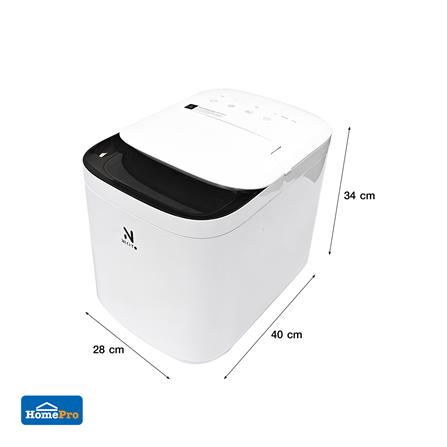 เครื่องทำน้ำแข็งอัตโนมัติ NIKITO BN7-1 สีขาว_8