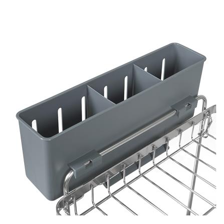 ชั้นคว่ำจานและแก้วสเตนเลส 2 ชั้น KECH METAL_4