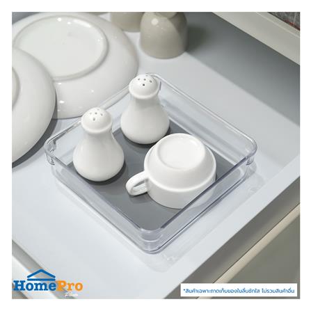 ถาดเก็บของในลิ้นชัก KECH KLAR 16.3x16.3x4.8 ซม. สีใส_4