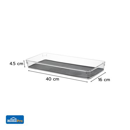 ถาดเก็บของในลิ้นชัก KECH KLAR 40x16x4.5 ซม. สีใส_6