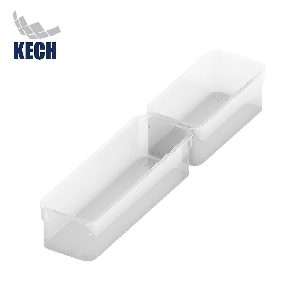 ถาดเก็บของในลิ้นชัก KECH WINK SET2 2 ชิ้น สีใส_0