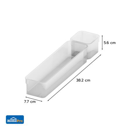 ถาดเก็บของในลิ้นชัก KECH WINK SET1 2 ชิ้น สีใส_5