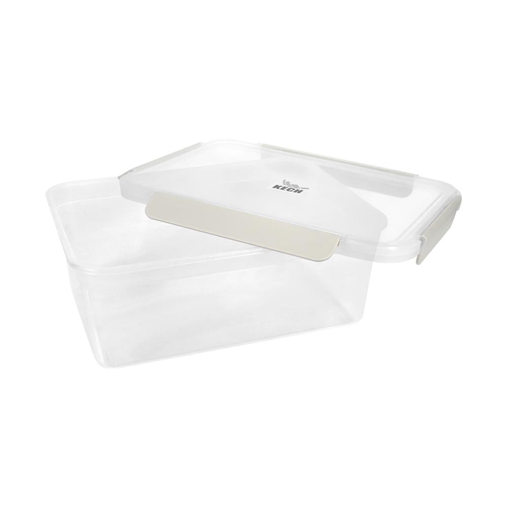 กล่องอาหารเหลี่ยม 4.5 ลิตร KECH NEXT 2827 สีครีม