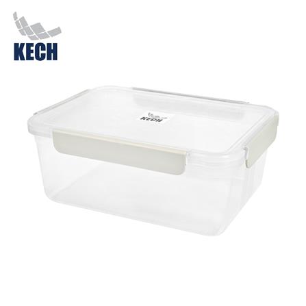 กล่องอาหารเหลี่ยม 4.5 ลิตร KECH NEXT 2827 สีครีม_0