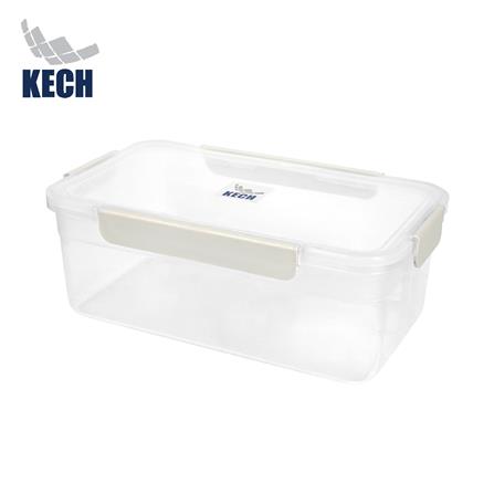 กล่องอาหารเหลี่ยม 4.5 ลิตร KECH NEXT 2852 สีครีม_0