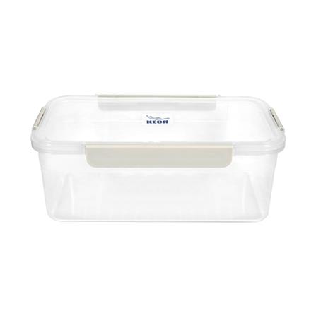 กล่องอาหารเหลี่ยม 4.5 ลิตร KECH NEXT 2852 สีครีม_2