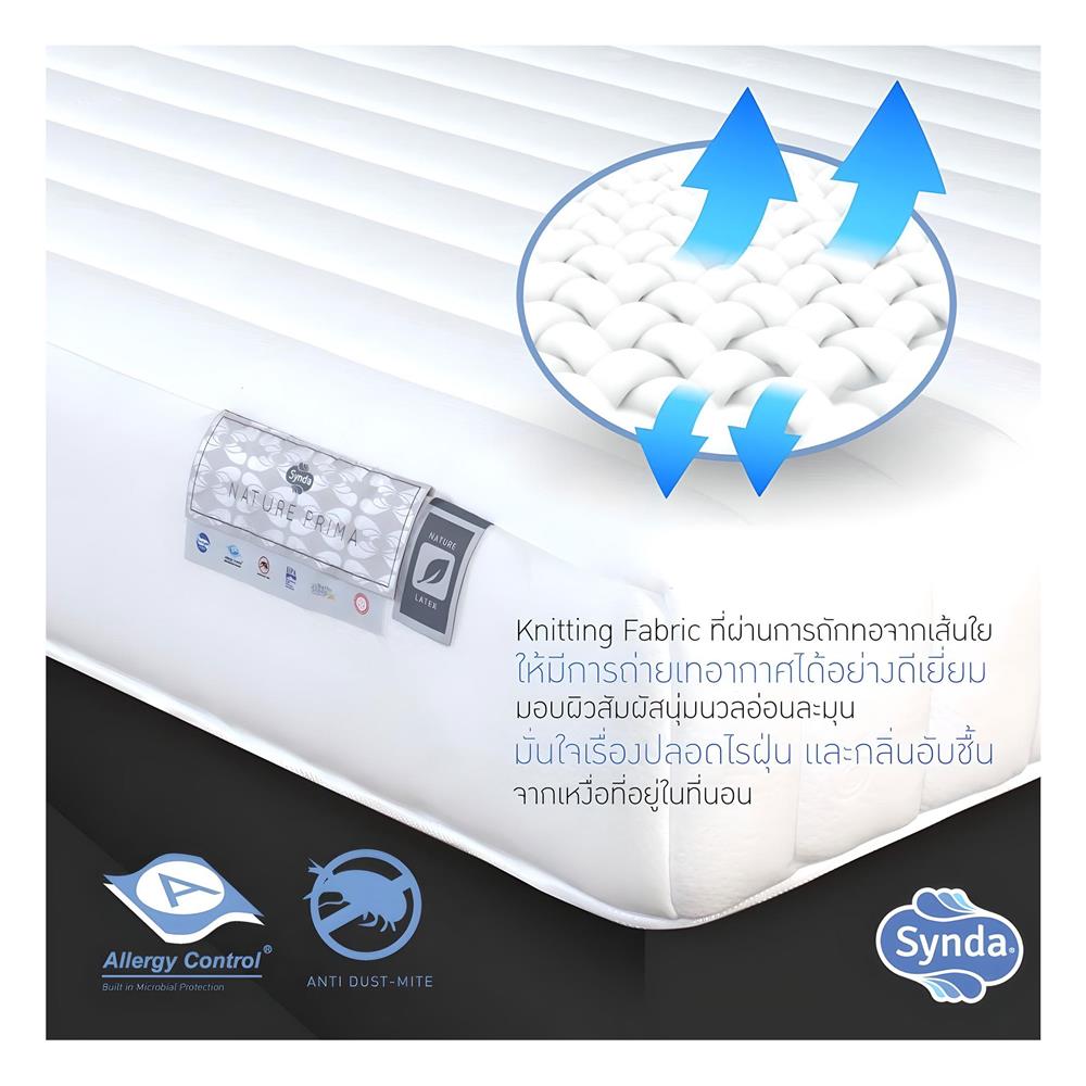 ที่นอน 5 ฟุต SYNDA NATURE PRIMA