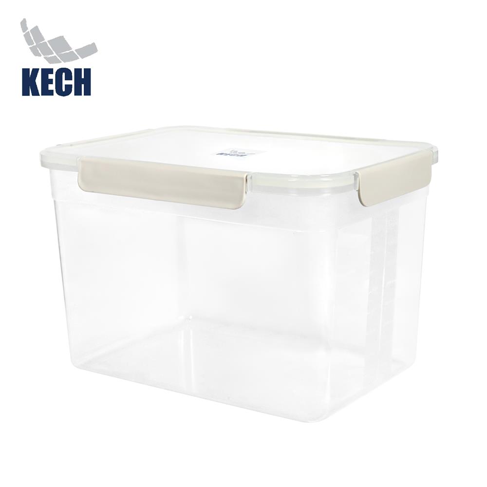 กล่องอาหารเหลี่ยม 10.5 ลิตร KECH NEXT 2828 สีครีม_0