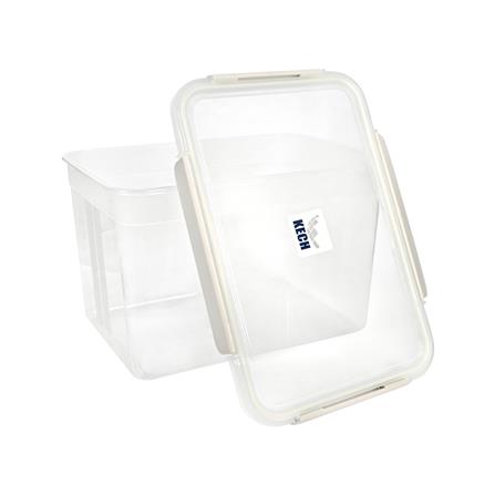 กล่องอาหารเหลี่ยม 10.5 ลิตร KECH NEXT 2828 สีครีม_3