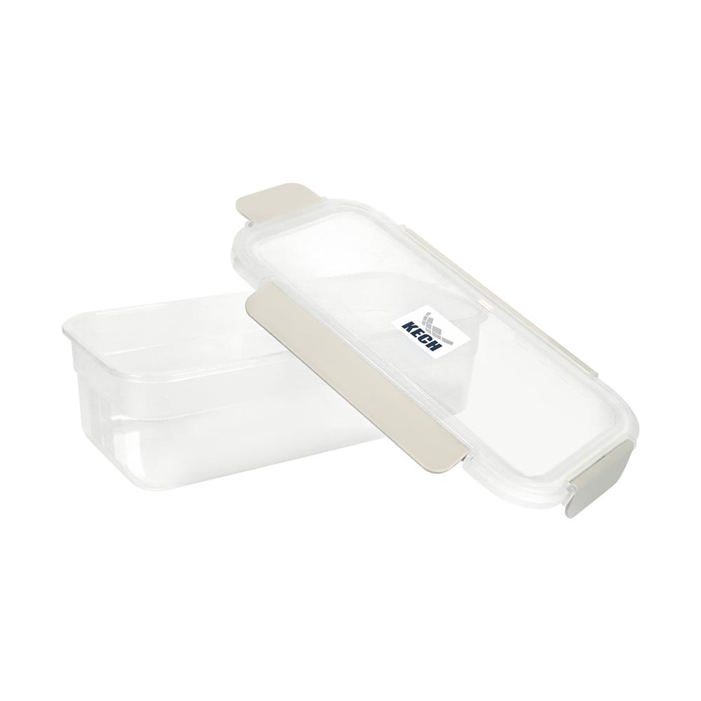 กล่องอาหารเหลี่ยม 2.3 ลิตร KECH NEXT 2851 สีครีม