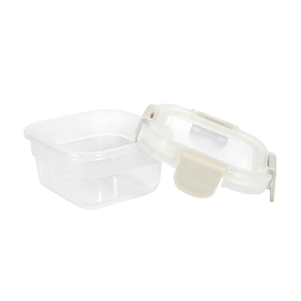 กล่องอาหารเหลี่ยม 0.24 ลิตร KECH NEXT 2840 สีครีม