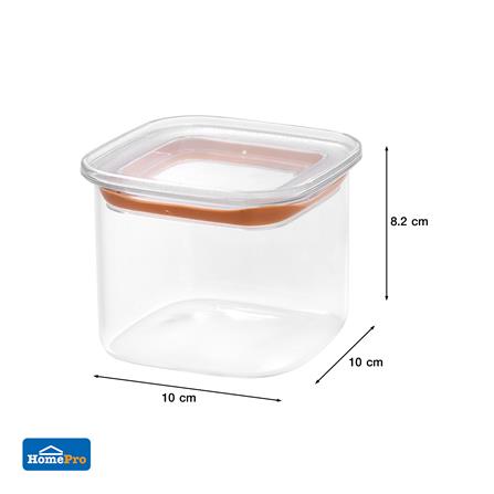 ขวดโหลแก้วฝาดึง KECH DICE 0.5 ลิตร สีน้ำตาล_5