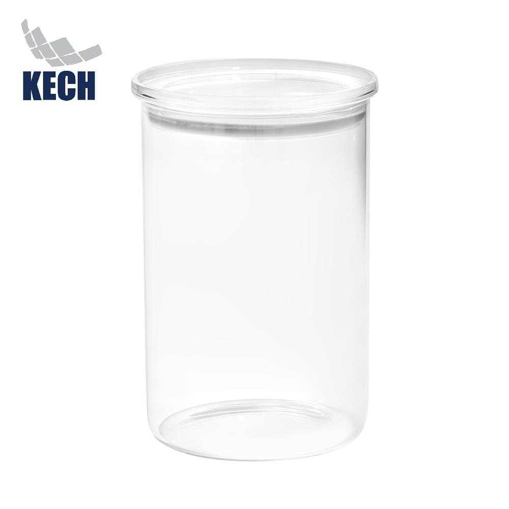 ขวดโหลแก้วฝาดึง KECH CANDY 1 ลิตร สีเทา_1