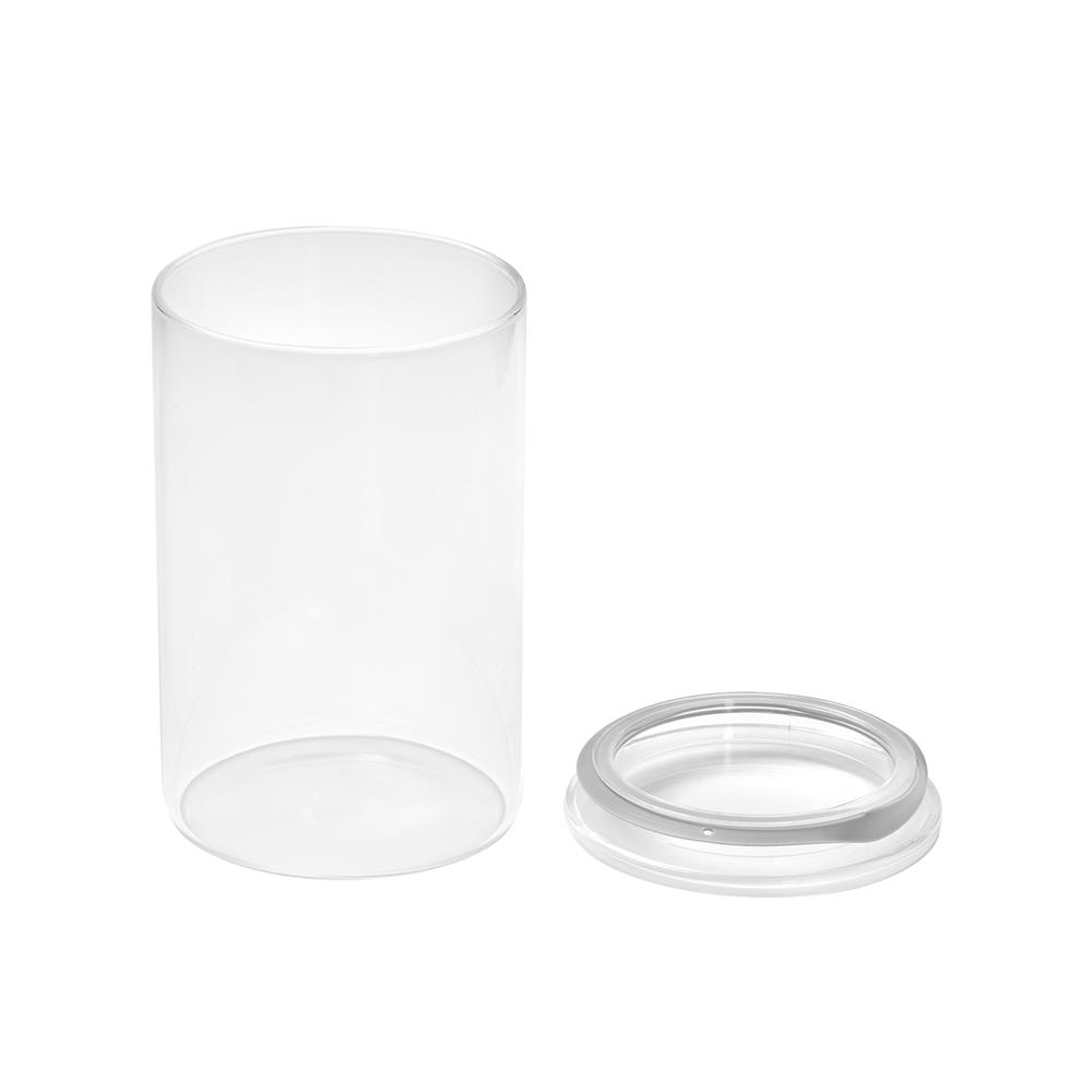 ขวดโหลแก้วฝาดึง KECH CANDY 1 ลิตร สีเทา