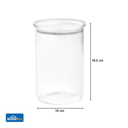 ขวดโหลแก้วฝาดึง KECH CANDY 1 ลิตร สีเทา_5