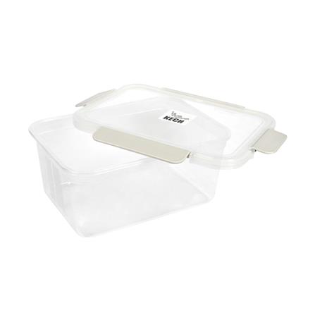 กล่องอาหารเหลี่ยม 3 ลิตร KECH NEXT 2837 สีครีม_3