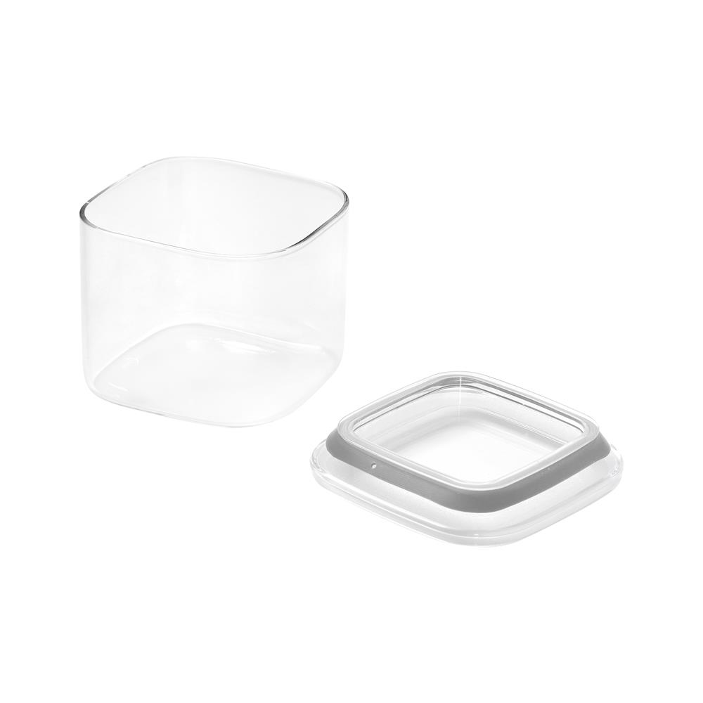 ขวดโหลแก้วฝาดึง KECH DICE 0.5 ลิตร สีเทา