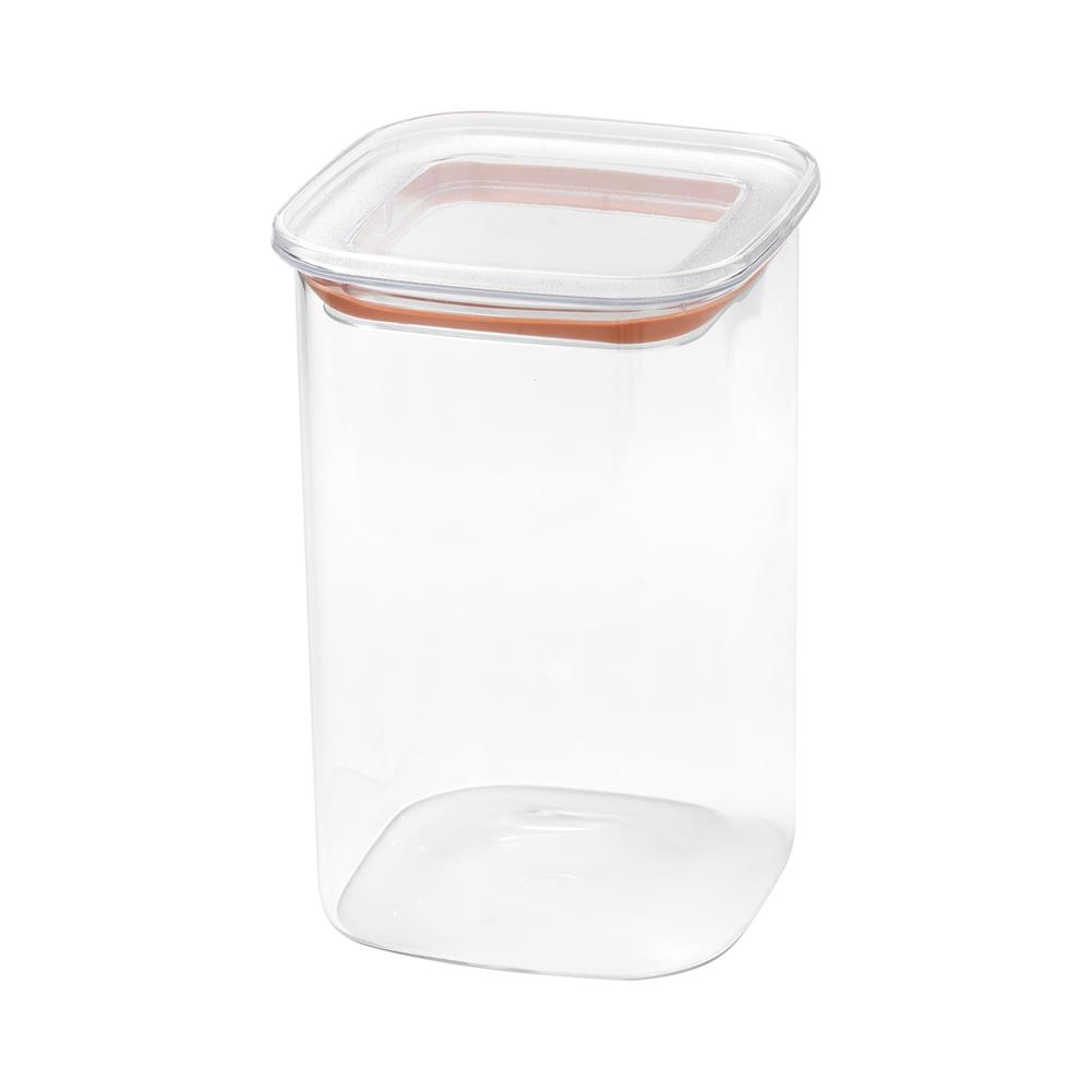 ขวดโหลแก้วฝาดึง KECH DICE 1 ลิตร สีน้ำตาล