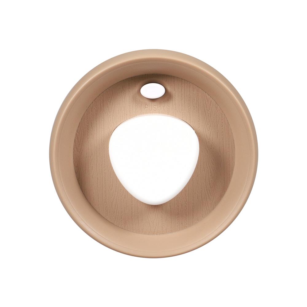 ขวดโหลแก้วฝาดึง KECH SPACE 0.8 ลิตร สีน้ำตาล