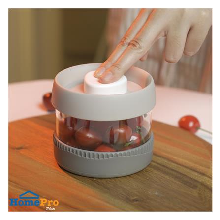 ขวดโหลแก้วฝาดึง KECH SPACE 0.45 ลิตร สีเทา_4