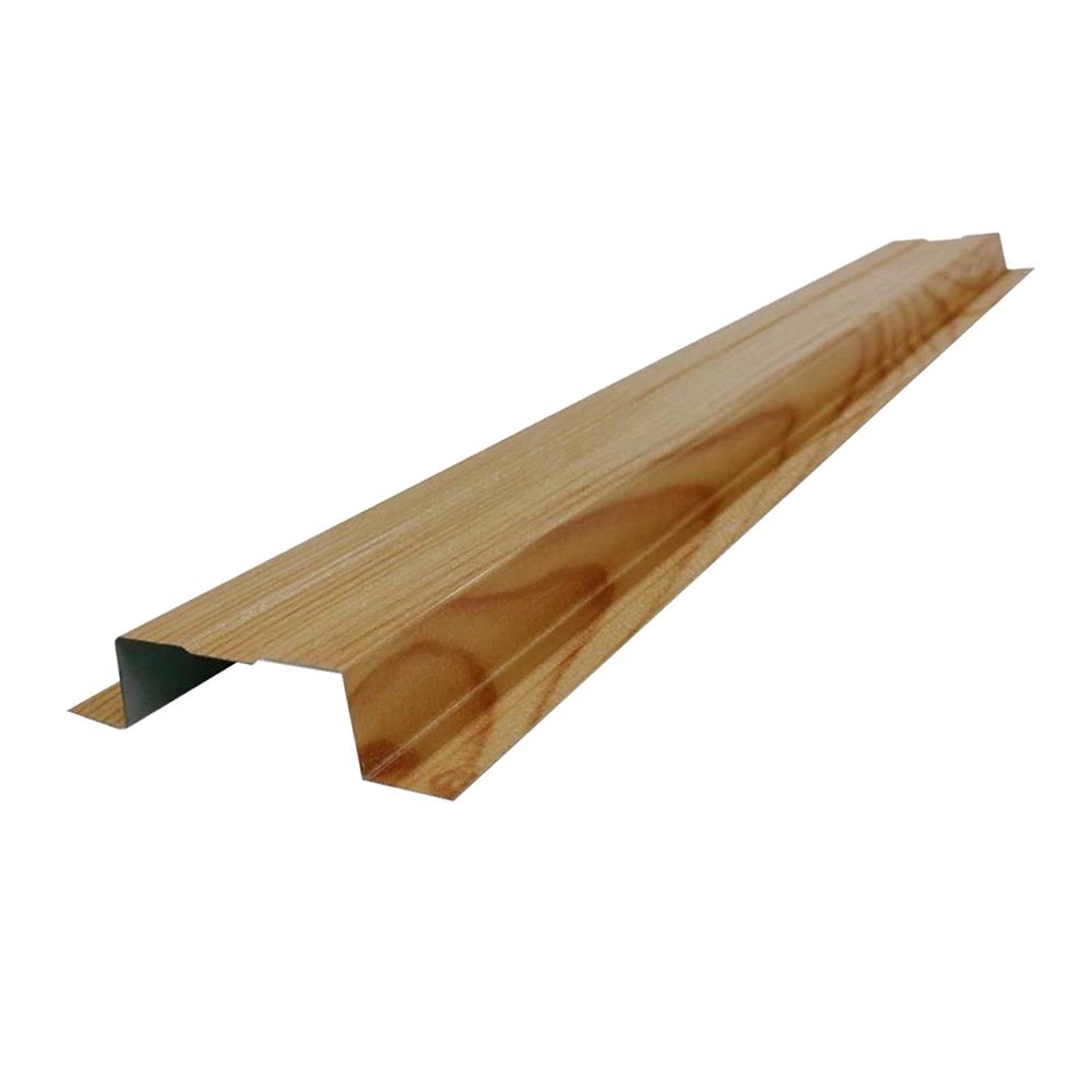 รั้วเมทัลชีท MERCURY 10.5X200X0.35 ซม. สีไม้สน 6 แผ่น