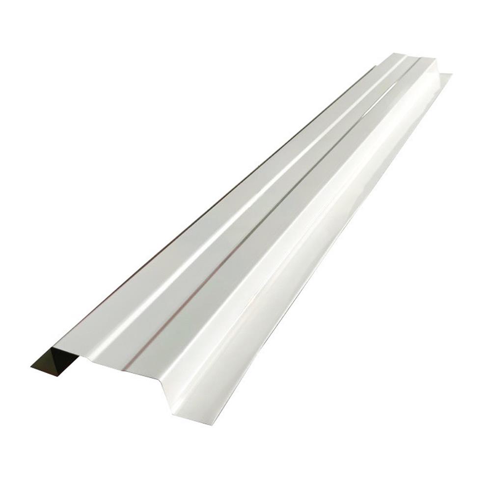 รั้วเมทัลชีท MERCURY 13.5X200X0.35 ซม. สีขาว 5 แผ่น