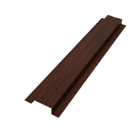 รั้วเมทัลชีท MERCURY 10.5X200X0.35 ซม. สีโอ๊คเข้ม 6 แผ่น