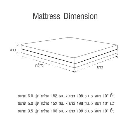ที่นอน 3.5 ฟุต HOME LIVING STYLE MICHIGAN_7