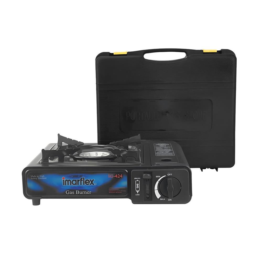 เตาแก๊สปิกนิก IMARFLEX IG-424 สีดำ