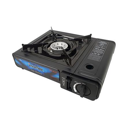 เตาแก๊สปิกนิก IMARFLEX IG-424 สีดำ_0