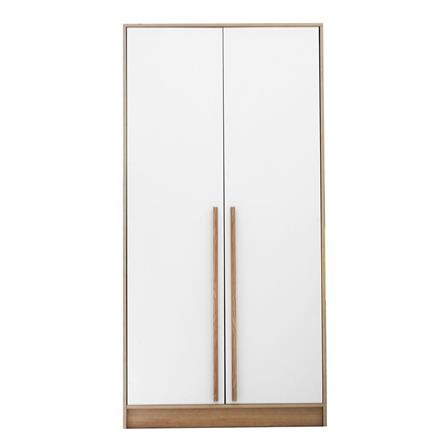 ตู้เสื้อผ้า 2 บานเปิด KONCEPT WARDRI 19209293 100 ซม. สีลินด์เบิร์ก/ขาว_1