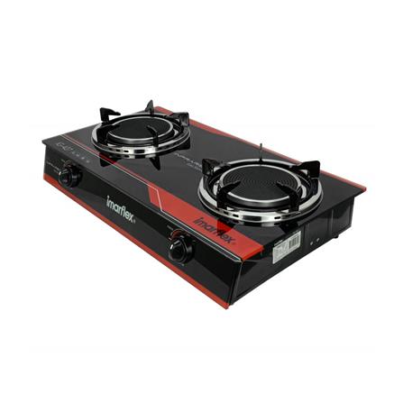 เตาแก๊สตั้งโต๊ะ 2 หัวแก๊ส IMARFLEX IG-427_1