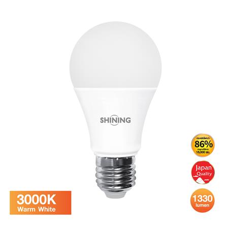หลอด LED SHINING A60 14 วัตต์ WARM WHITE E27_0