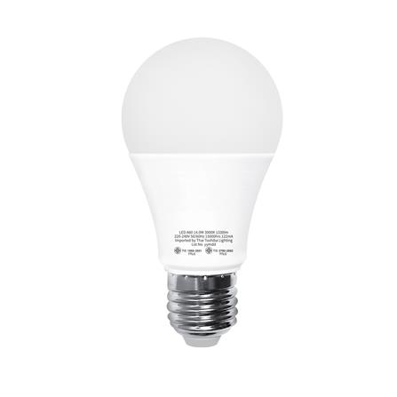 หลอด LED SHINING A60 14 วัตต์ WARM WHITE E27_1