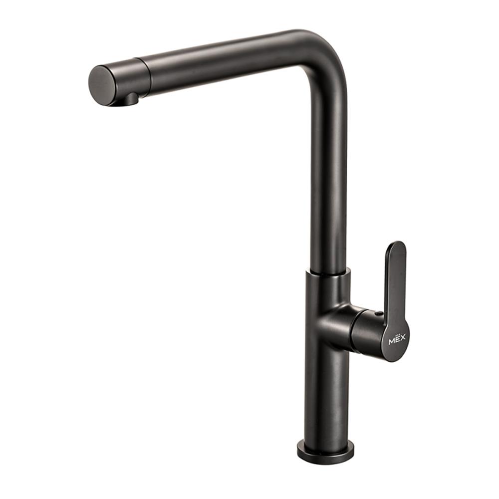 ก๊อกซิงค์เดี่ยวเคาน์เตอร์ MEX 1105KSD-E9B สีดำ