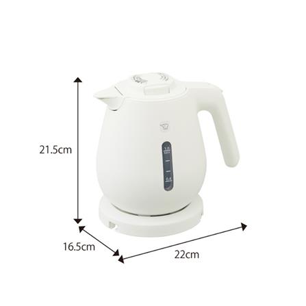 กาต้มน้ำไฟฟ้า ZOJIRUSHI CK-DAQ10T-WA สีขาว_3