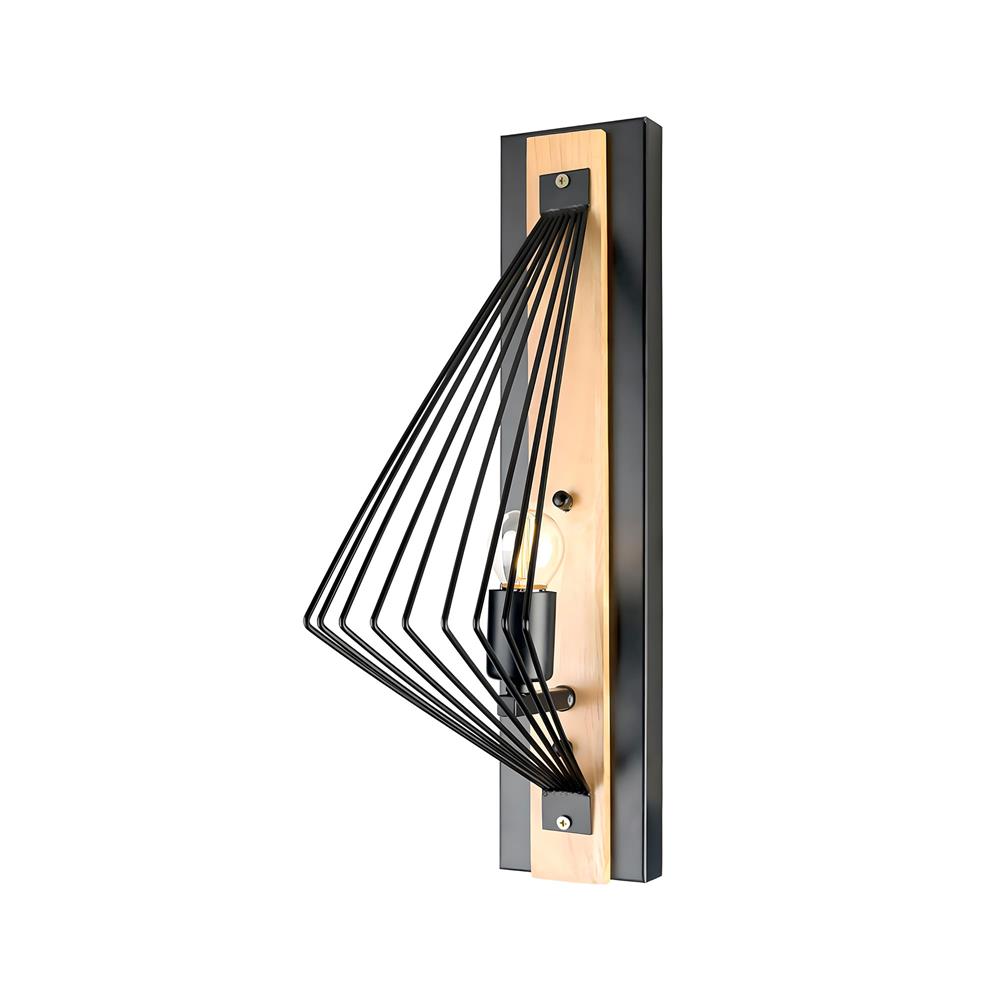 ไฟกิ่งภายใน L&E 01-03098 สีดำ/น้ำตาล 1 หัว