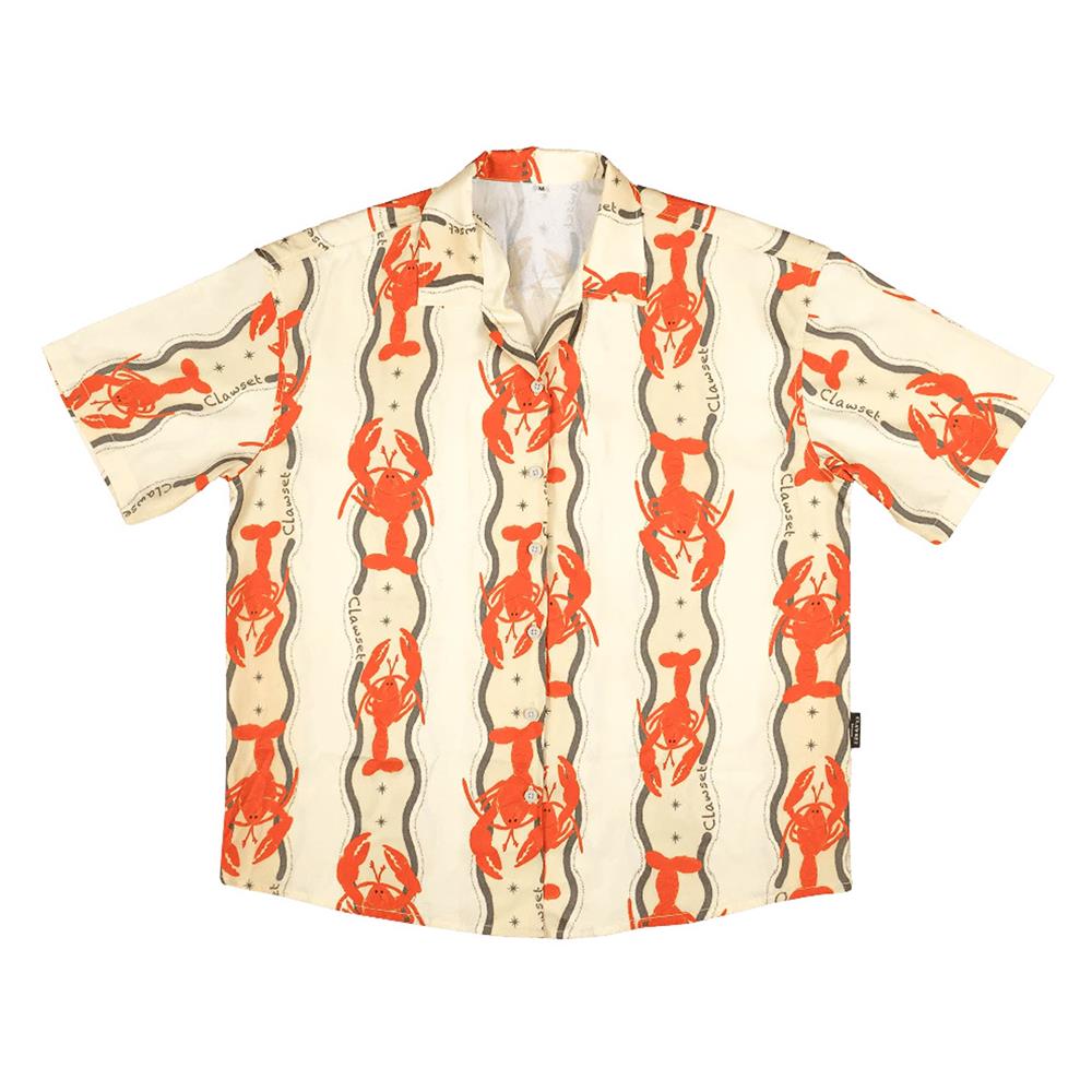 เสื้อ CLAWSET HUMAN SHIRT LOBSTER ไซซ์ XL สีครีม